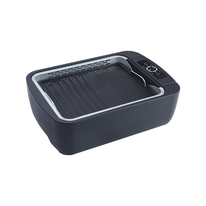 Smokeless-serien: WT-ISG802 elektrisk røykfri BBQ-grillpanne med temperaturkontroll