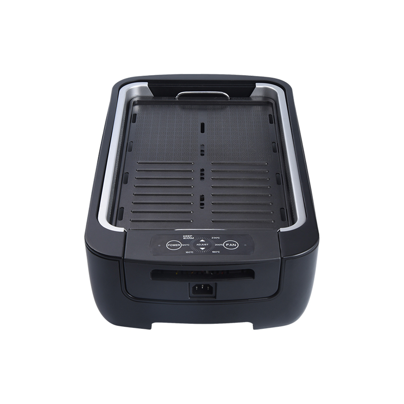 Smokeless-serien: WT-ISG802 elektrisk røykfri BBQ-grillpanne med temperaturkontroll
