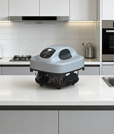 Air Fryer i glass